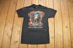 Vintage 1991 Harley Davidson 3D Emblem Spartanburg SC T-Shirt Single Stitch