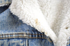 Vintage 1990s Levi's Sherpa Lined Jean Jacket
