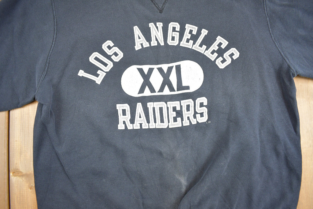 Vintage 1990s Los Angeles Raiders NFL Champion Sweatshirt