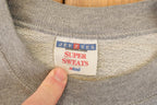 Vintage 1990s Alton Redbirds Collegiate Graphic Print Crewneck Sweatshirt Men's L