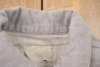 Vintage 1990s Denim Carpet Jean Jacket  Vintage Denim  Streetwear  Vintage Fall Outerwear  Fall Jacket  Levi's denim  Rug Jacket