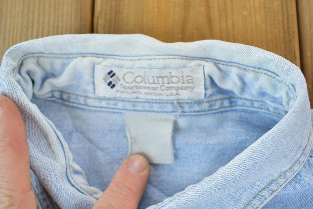 Vintage 1990s Columbia Western Button Up Shirt