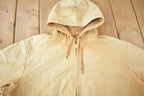 Vintage 1980s Distressed Carhartt Beige Active Jac Jacket Size X Large Made In USA
