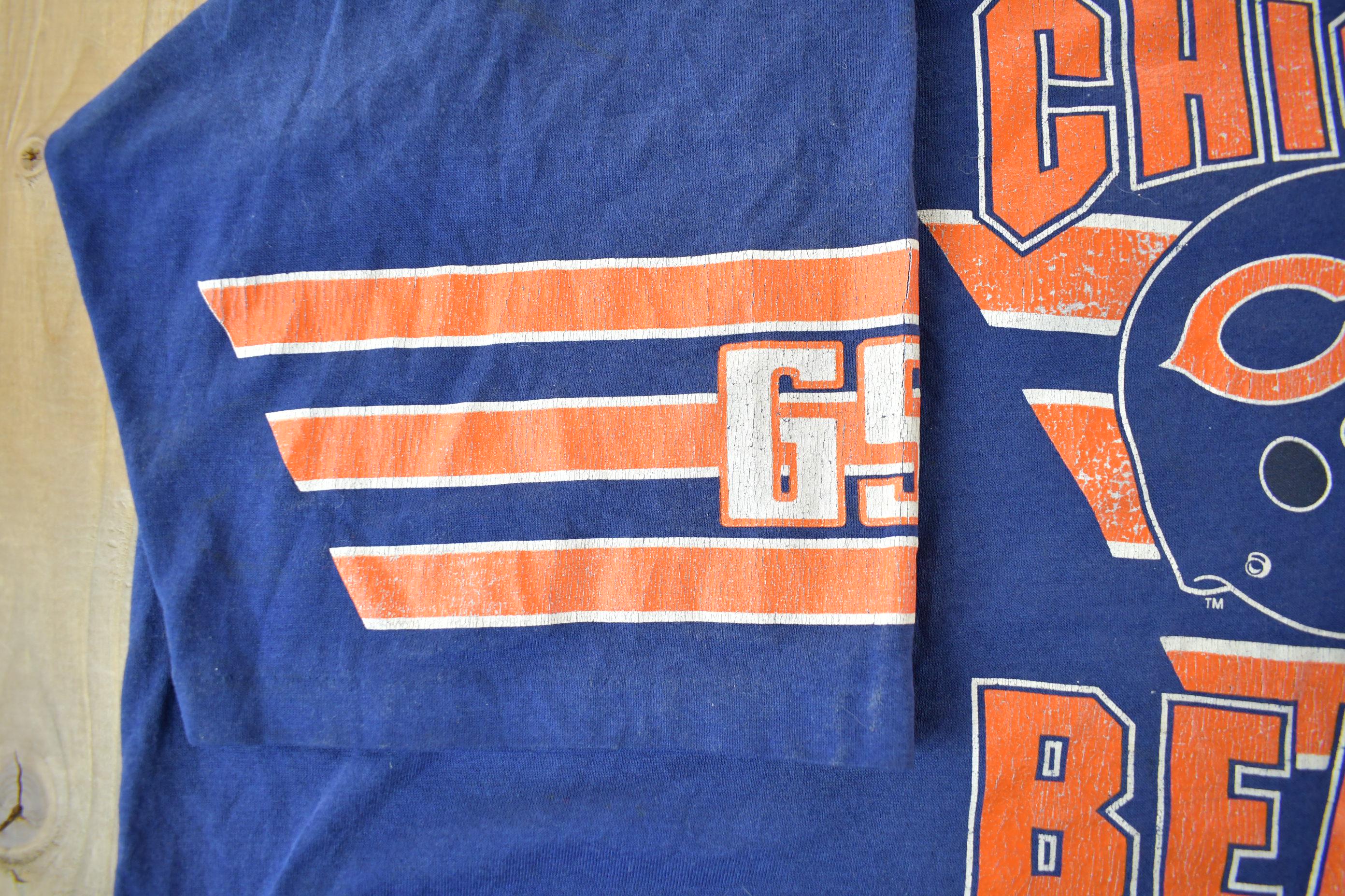 Vintage 1990s Chicago Bears NFL Graphic T-Shirt