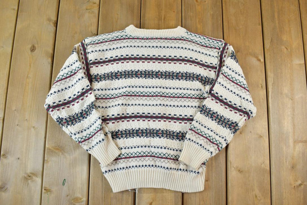 Vintage 1990s Youth Class Club Knit Crewneck Sweater