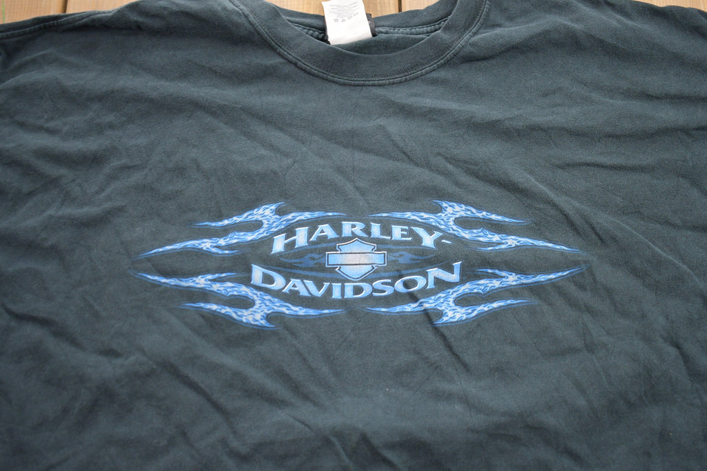 Vintage 1990s Harley Davidson Bald Eagle Graphic T-Shirt