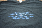 Vintage 1990s Harley Davidson Bald Eagle Graphic T-Shirt