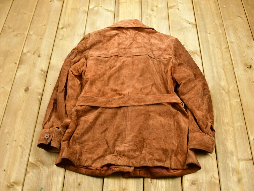 Vintage 1980s The Tannery Leather Suede Women's Jacket