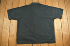 Vintage Y2K No Boundaries Flames Button Up Shirt