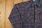 Vintage 1990s Karman Flannel Button Up Western Shirt