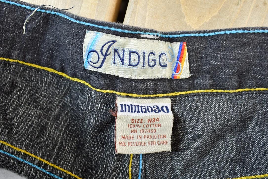 Vintage 1990s Indigo Jean Shorts