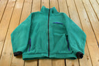 Vintage 1990s L.L. Bean Deep Pile Fleece Sweater Jacket Men's XL / Outdoors / Full Zip / Streetwear / Athleisure / Hiking