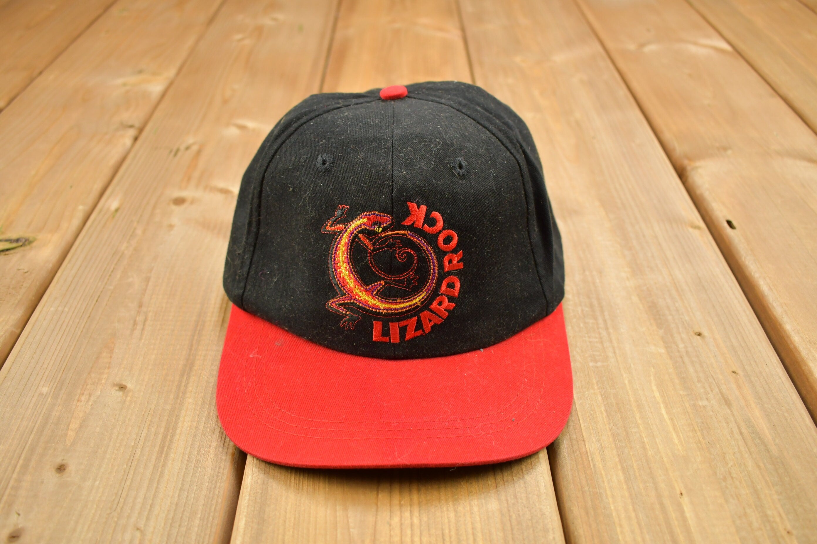 Vintage 1990s Marlboro Lizard Rock Snap Back Hat