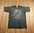 Vintage 1990s Victoria B.C Canada Souvenir Travel T Shirt Made In Canada