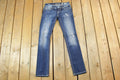 Vintage Y2K Miss Me Skinny Bedazzled Low Rise Jeans Size 26x31