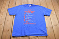 Vintage 1990s Hanes European Travel Graphic T Shirt
