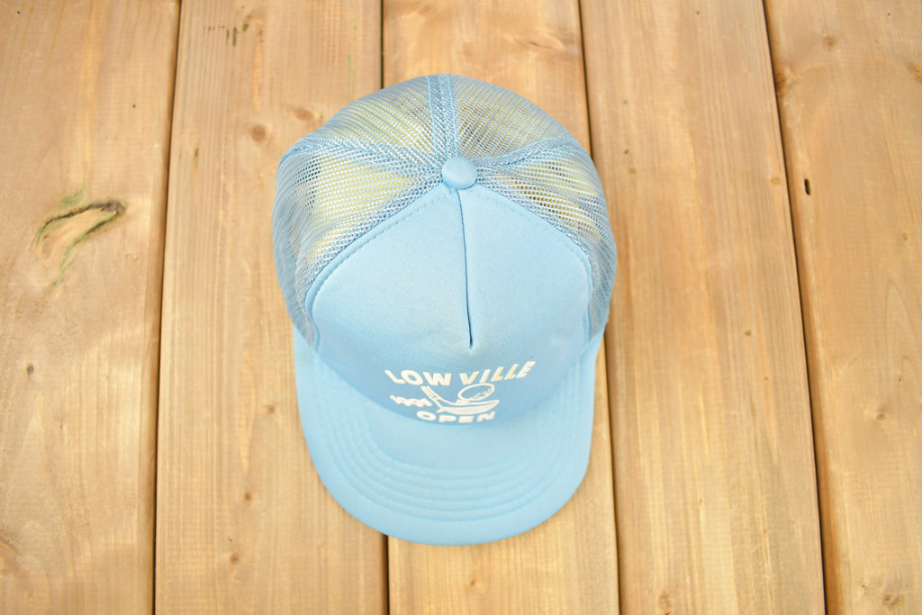 Vintage 1991 Lowville Open Golfing Trucker Hat