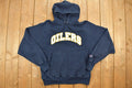 Vintage 1990s Champion Reverse Weave Oilers Hoodie
