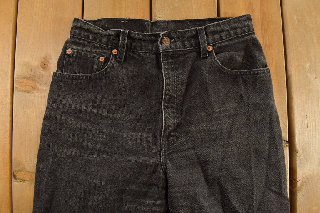 Vintage 1990s Levi's 551 Black Jeans Size 29 x 31.5