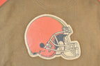 Vintage 1990s Cleveland Browns Full Zip NFL Hoodie Sweatshirt