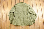 Vintage 1976 Military Army Sateen Field Jacket