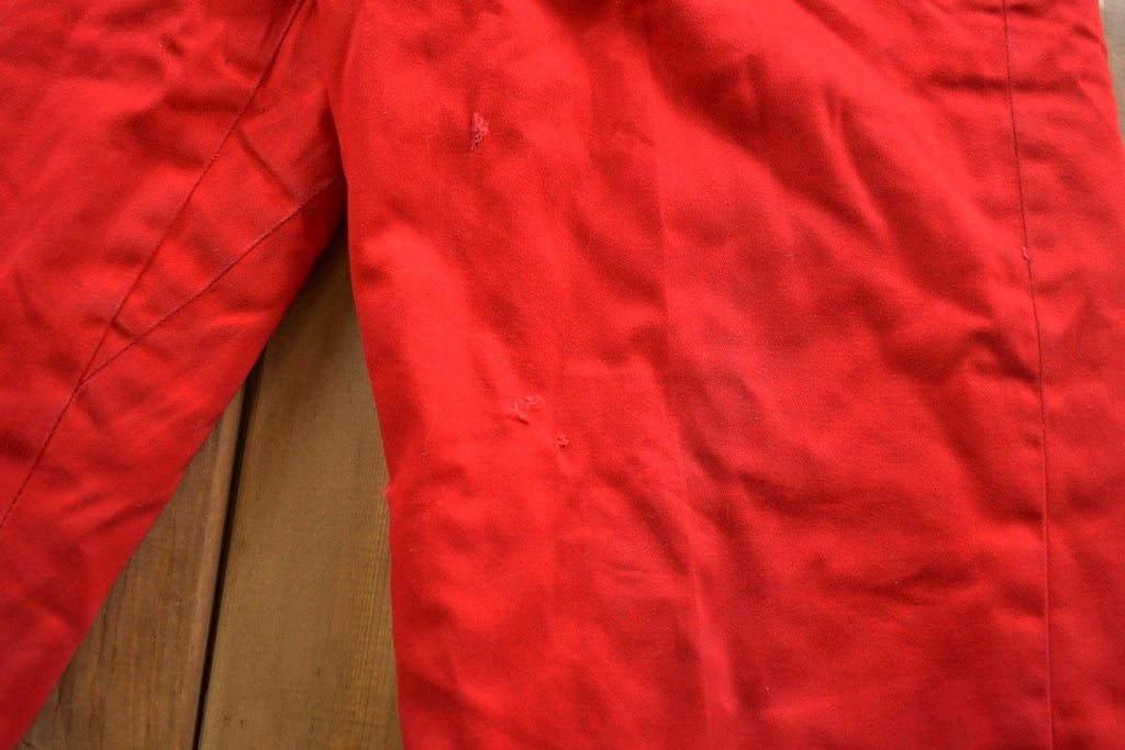 Vintage 1990s Red Insulated Pants Size 32 x 29