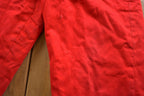 Vintage 1990s Red Insulated Pants Size 32 x 29