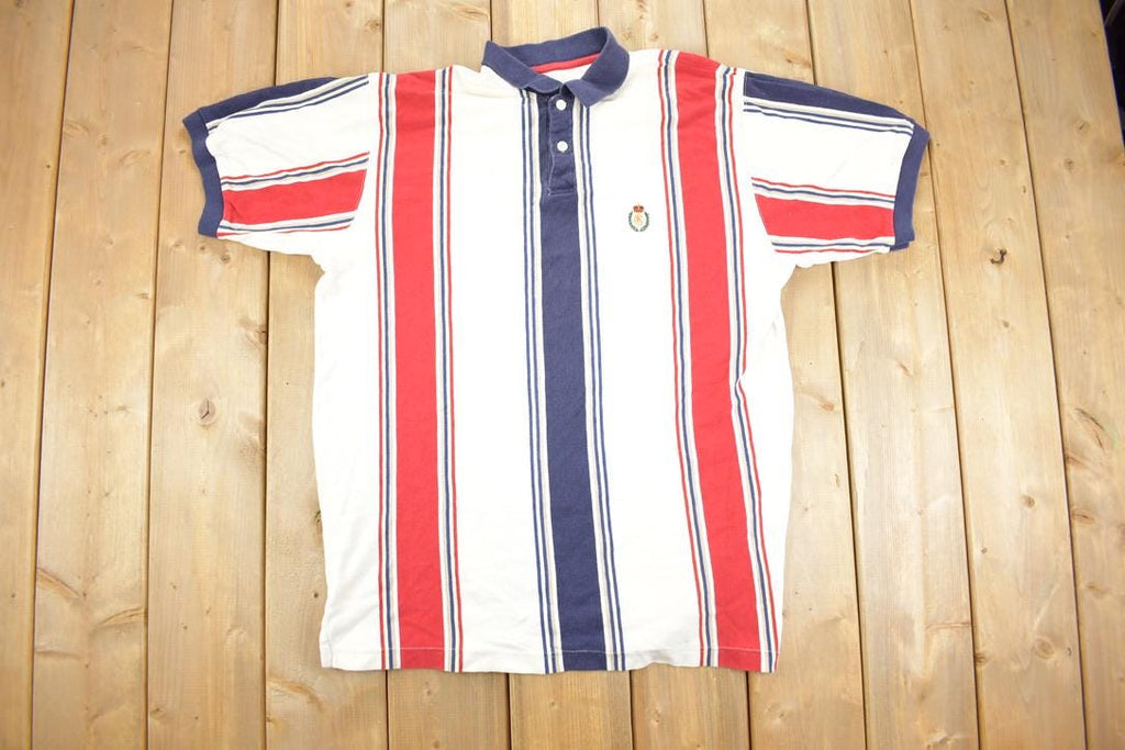 Vintage 1990s Ralph Lauren Chaps Polo Striped Shirt