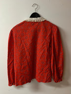 Vintage 1980s Women's Button Up Shirt