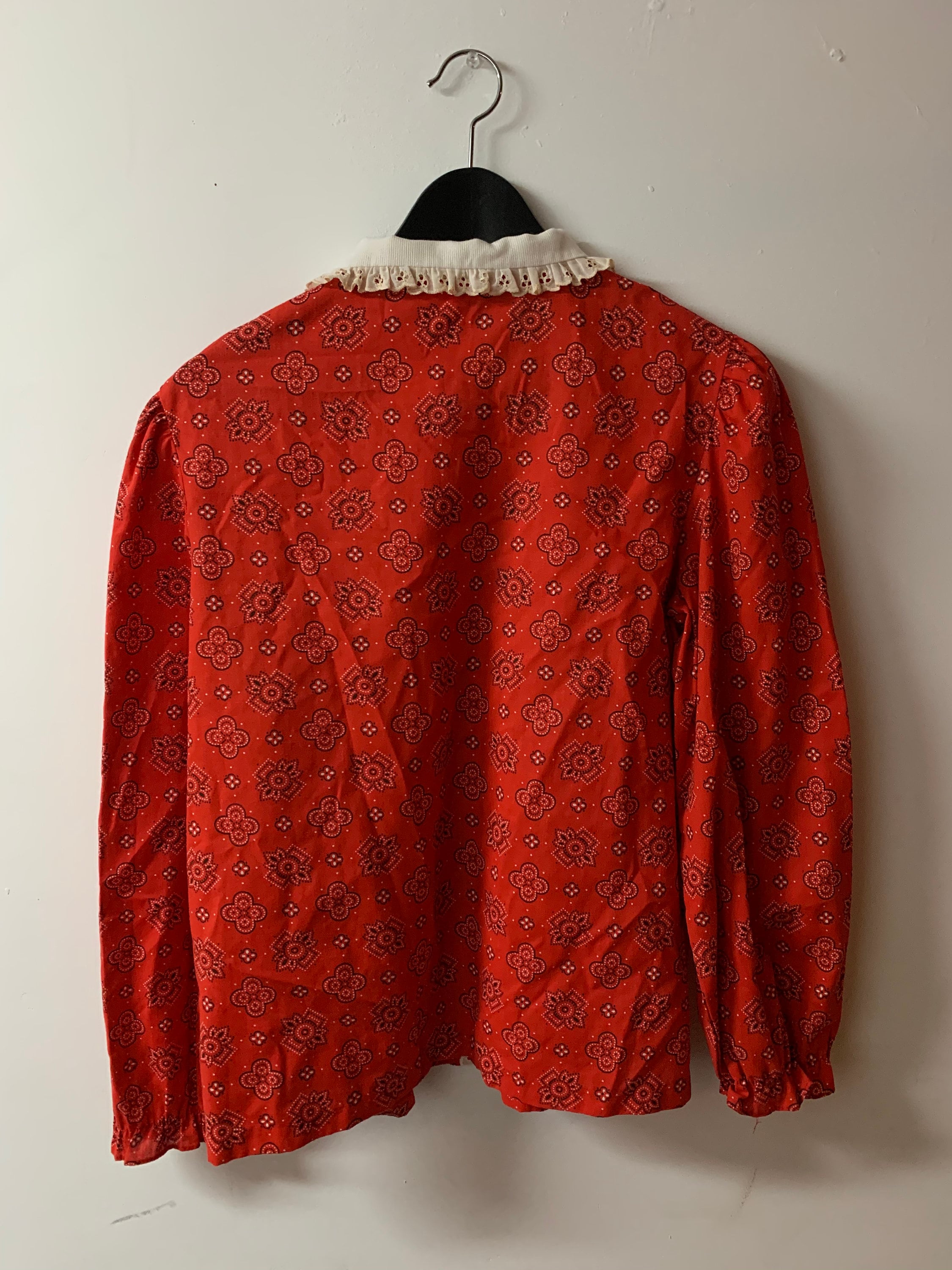 Vintage 1980s Women's Button Up Shirt