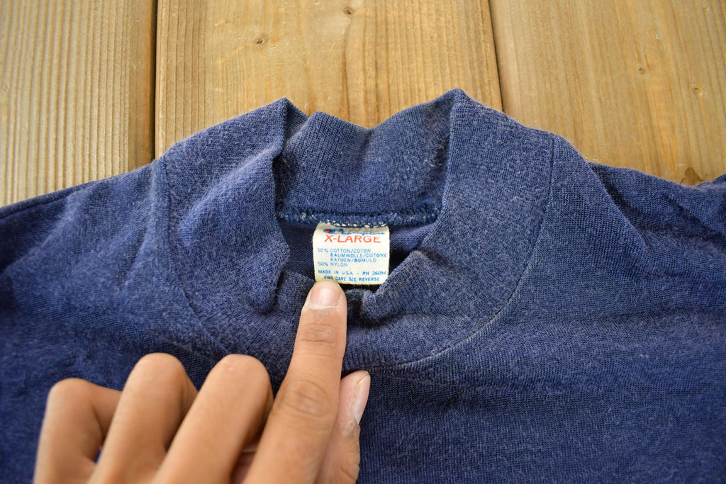 Vintage 1980s University of Michigan Collegiate T-Shirt / NCAA Tee / Americana / Wolverines Football / 90s Champion / Men's XL