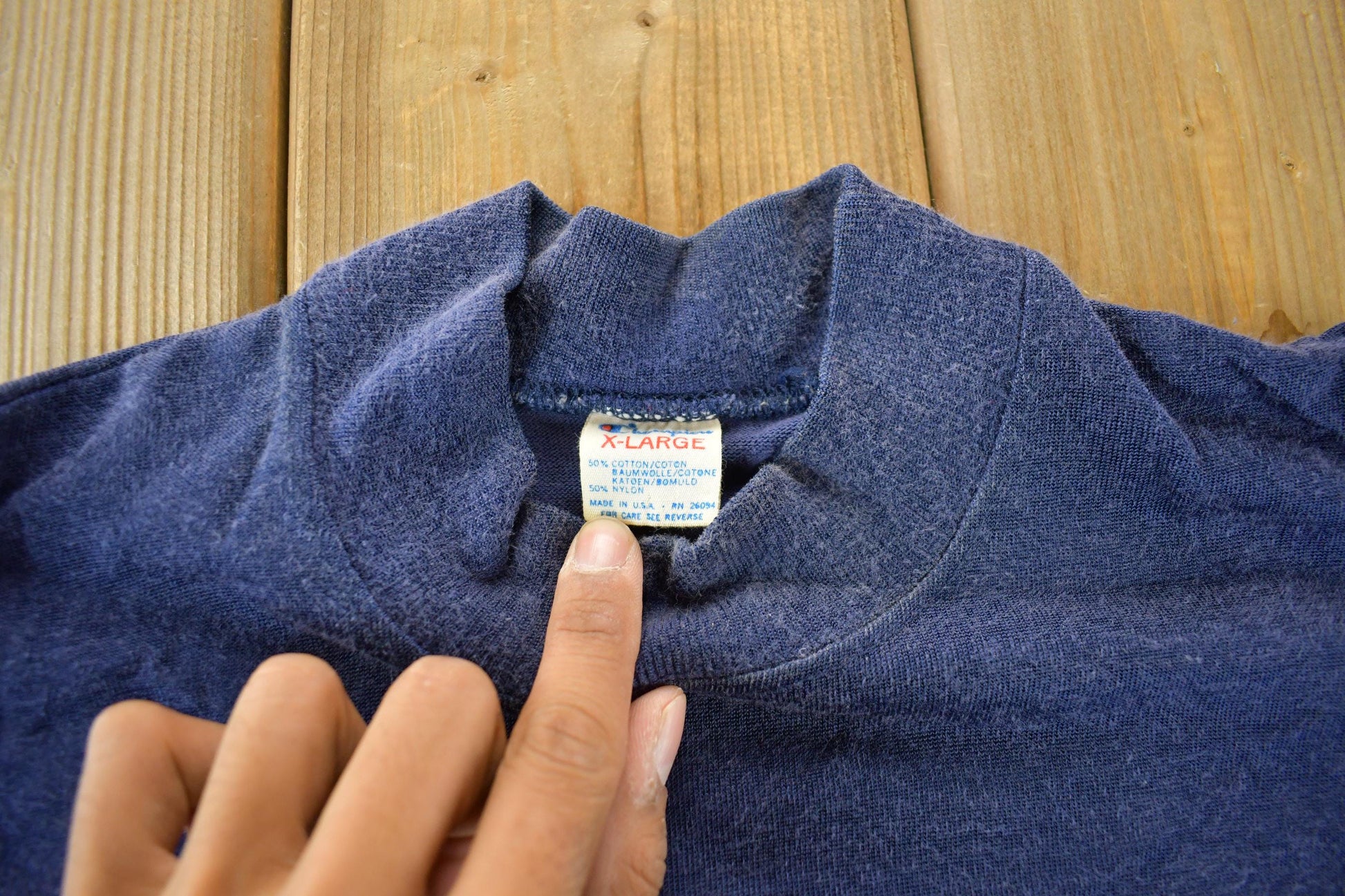 Vintage 1980s University of Michigan Collegiate T-Shirt / NCAA Tee / Americana / Wolverines Football / 90s Champion / Men's XL