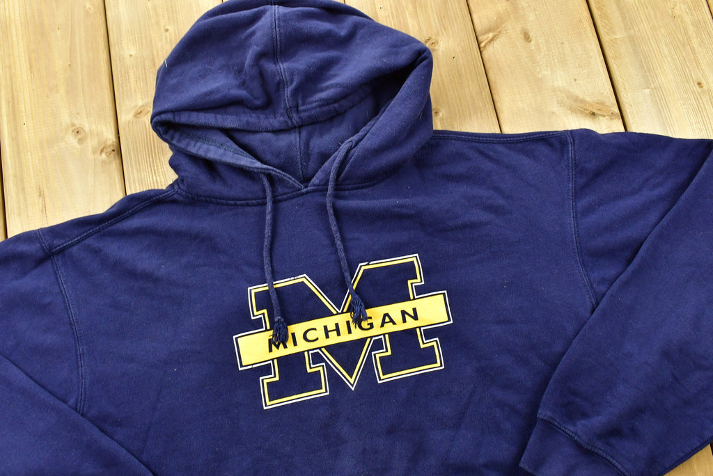 Vintage 1990s University of Michigan State Wolverines Collegiate Hoodie