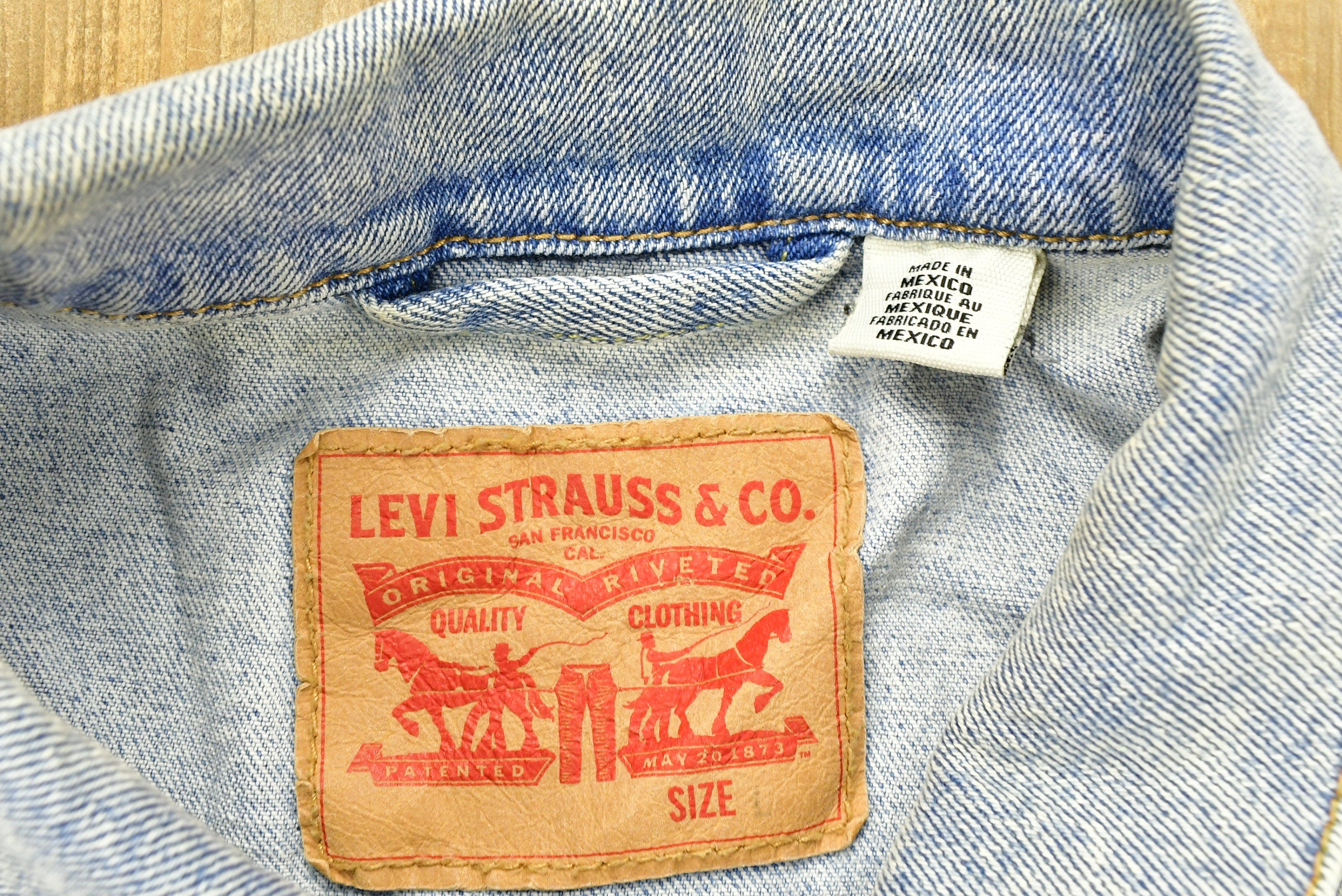 Vintage 1990s Levi's Red Tab Denim Jean Jacket