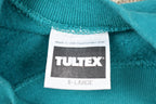 Vintage 1980s Blank Raglan Crewneck Sweatshirt
