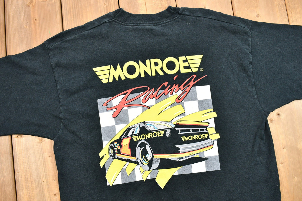 Vintage 1990s Monroe Racing Graphic T-Shirt