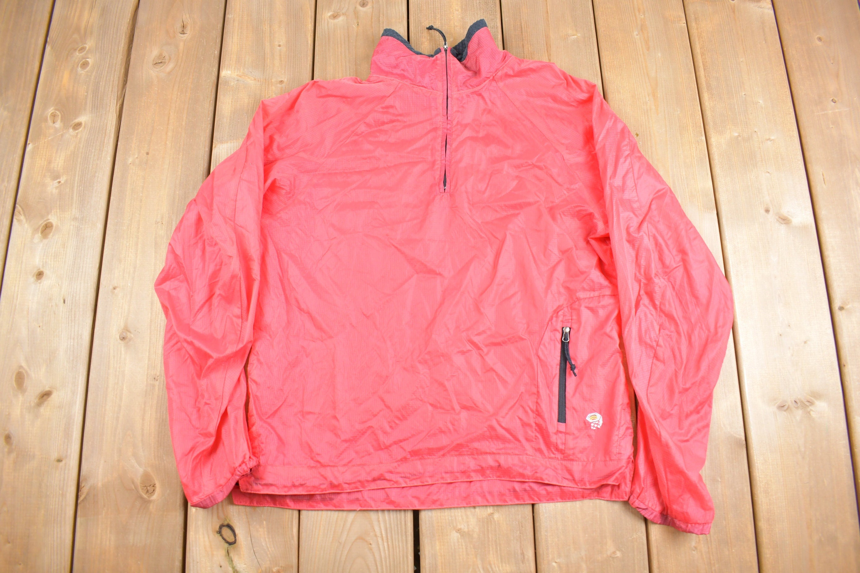 Vintage 1990s Mountain Hard Wear Quarter Zip Windbreaker
