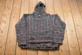 Vintage 1990's Earth Rug Hoodie  90s Hoodie  Vintage Sweater  Earth Rug Sweater  80s  90s  Athletic Pull Over  Striped Hoodie