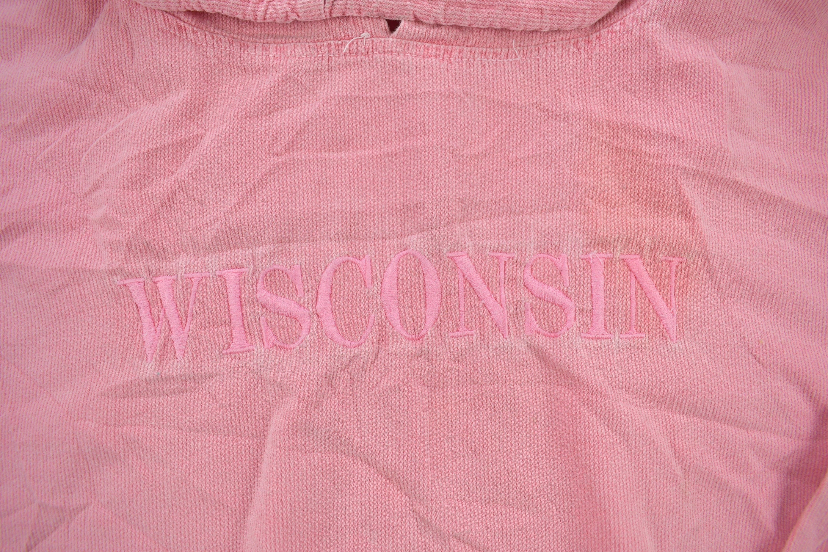 Vintage 1990s Wisconsin Corduroy Hoodie