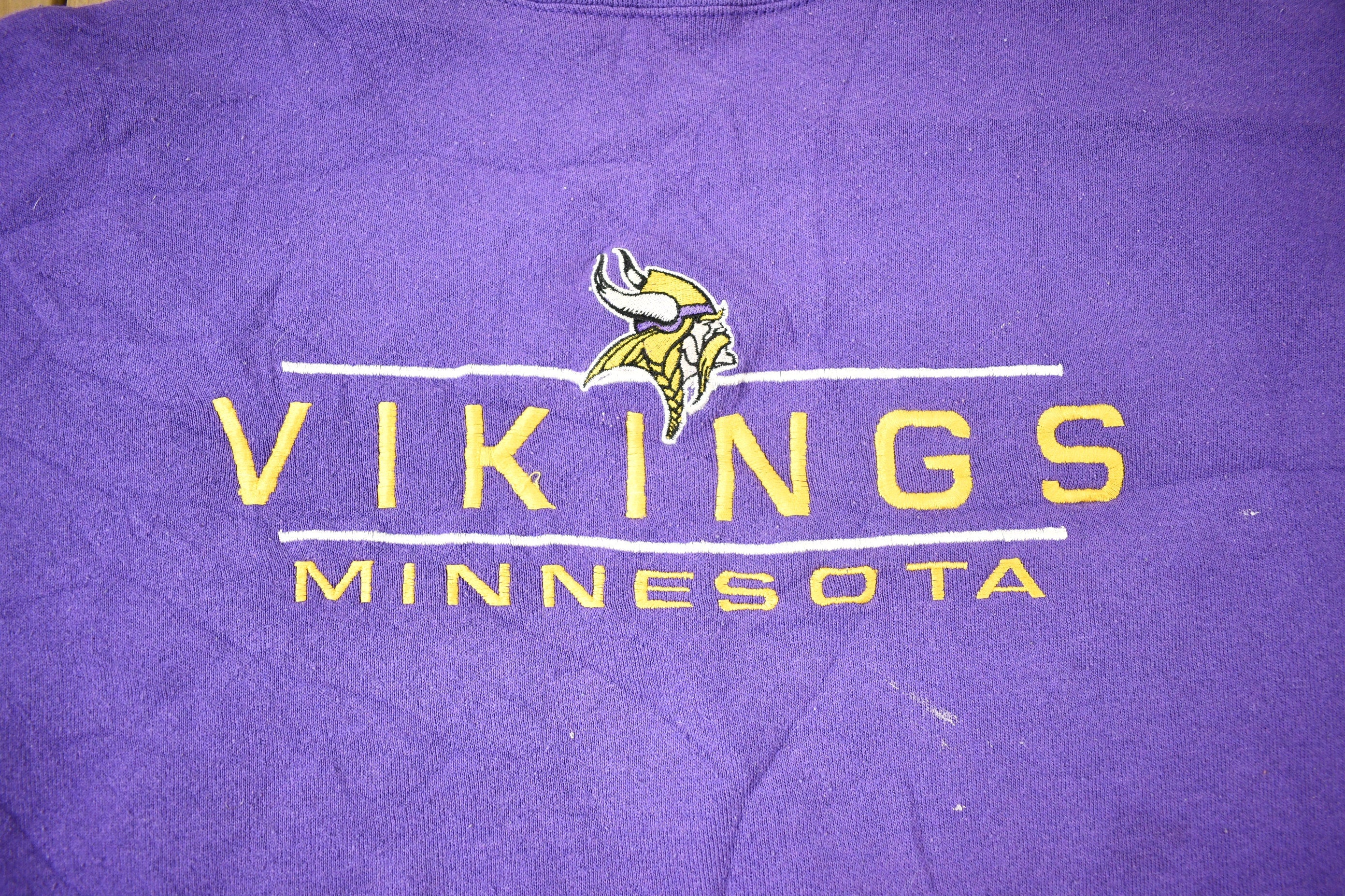 Vintage 1990s Minnesota Vikings NFL Crewneck Sweatshirt