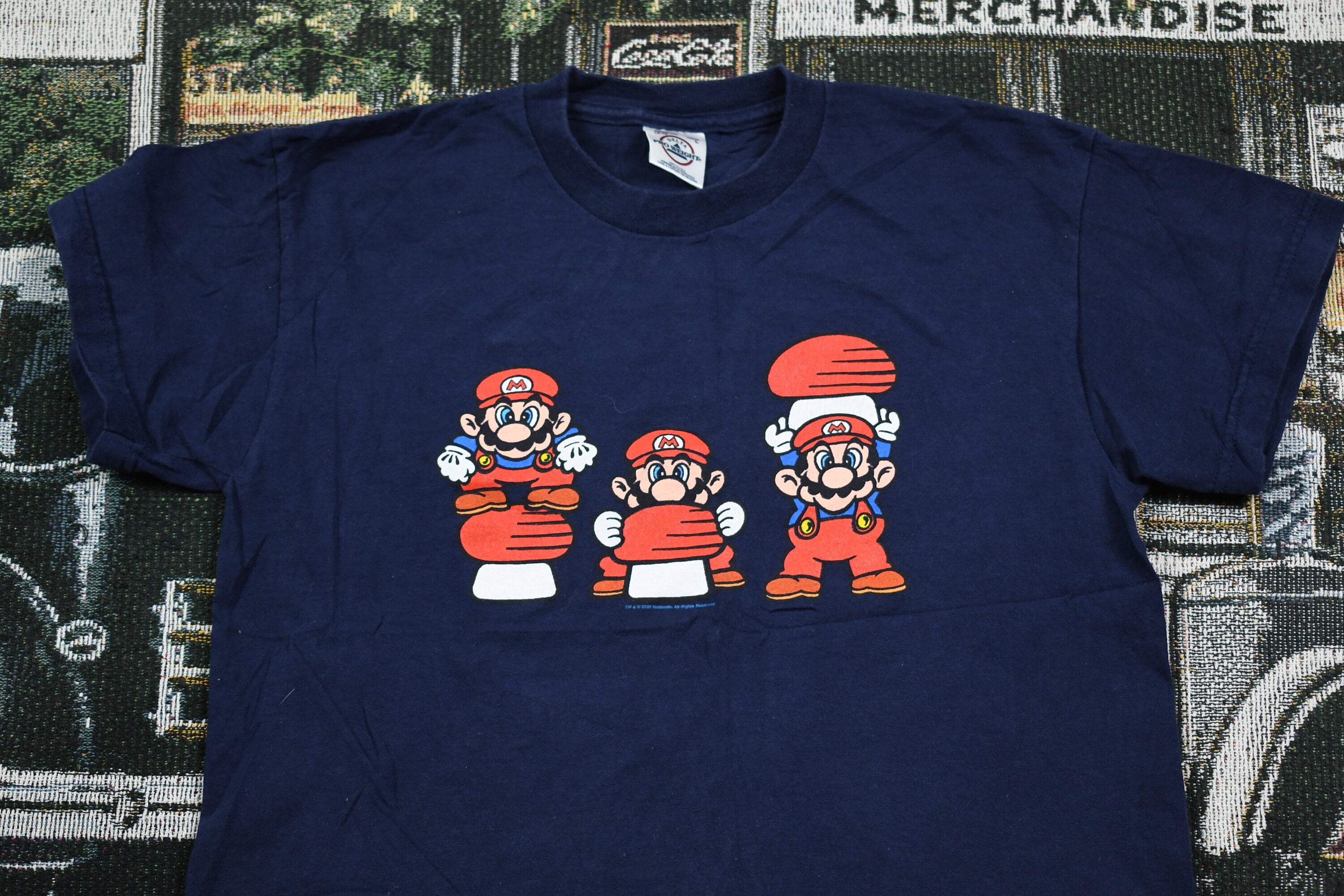 Vintage 2002 Super Mario Bros Nintendo Youth Size T-Shirt