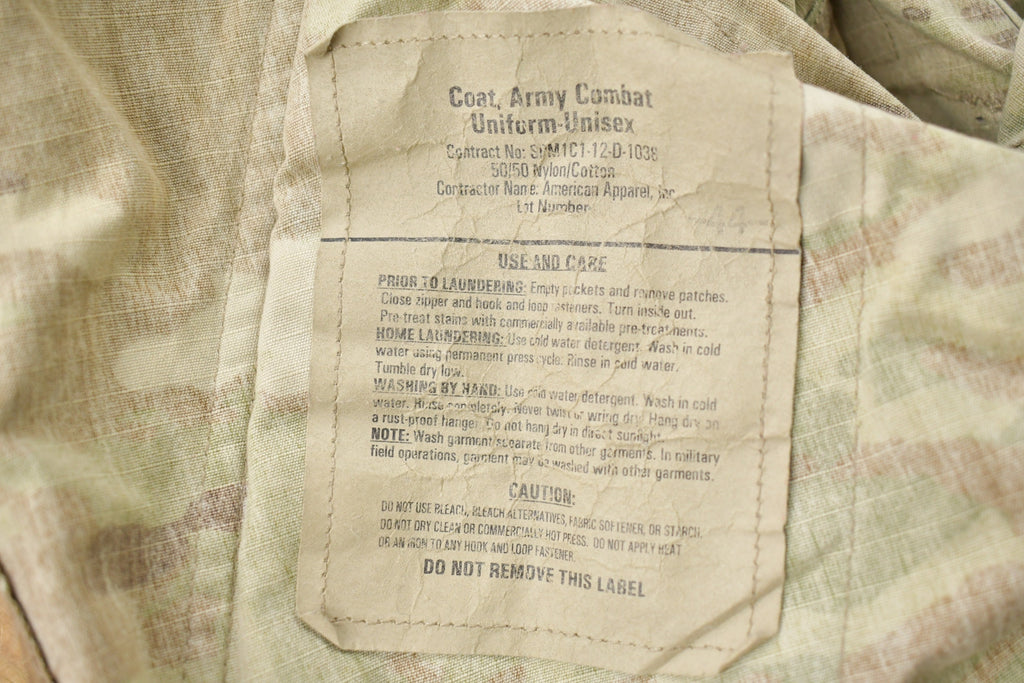 Vintage Military Button Up Shirt