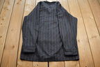 Vintage 1990s Cockatoo Striped Formal Casual Button Up Shirt