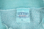Vintage 1990s Lake view Memorial Quarter Zip Sweatshirt