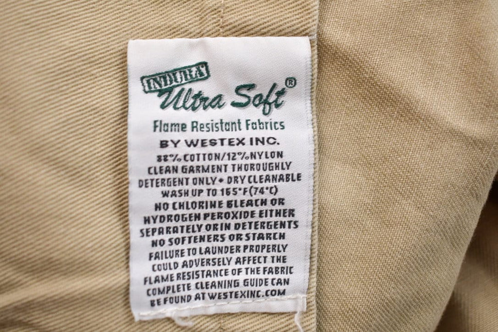 Vintage 1990s Riverside Protective Apparel Fire Resistant Button Up Shirt