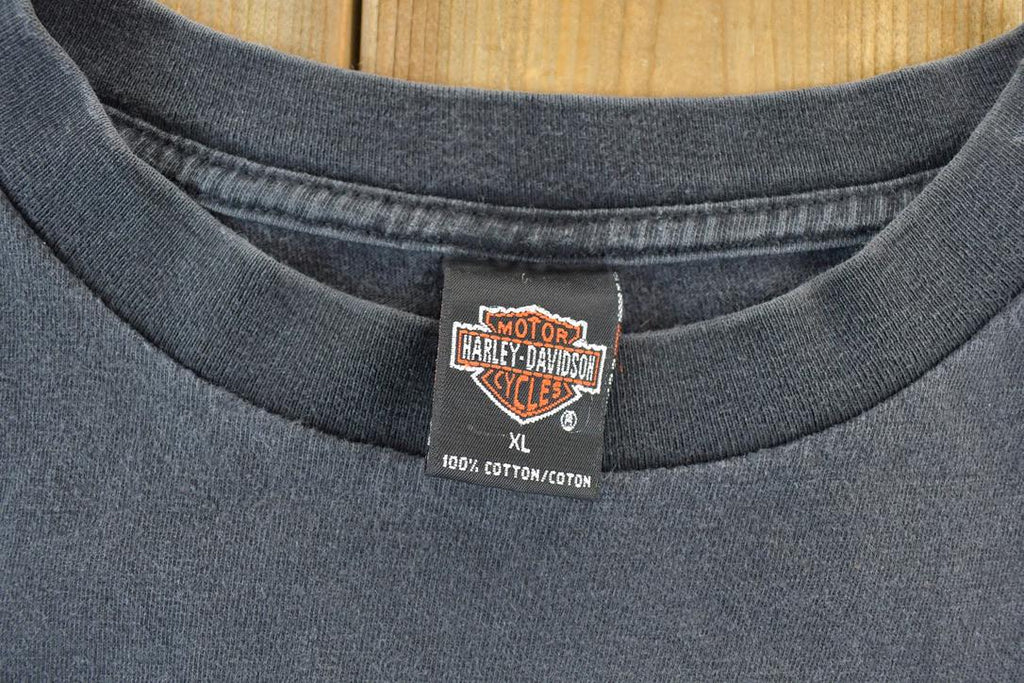 Vintage 1997 Santa Cruz Harley Davidson Motorcycles T-Shirt Made In USA