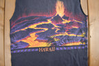 Vintage 1990s Hawaii Volcano Graphic Souvenir T Shirt