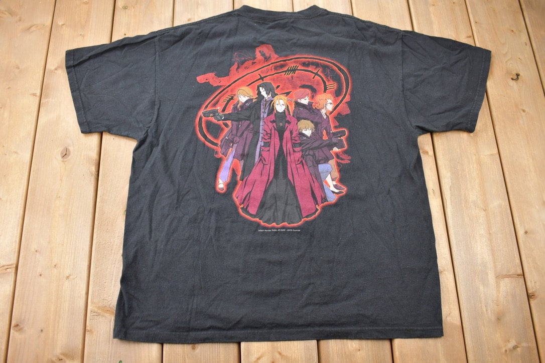 Vintage 2003 Witch Hunter Robin Anime Promo T-Shirt