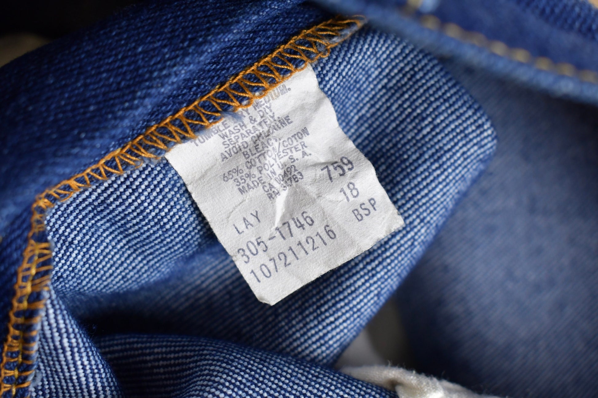 Vintage 1970s Lee Women's Jeans Size 30 x 27