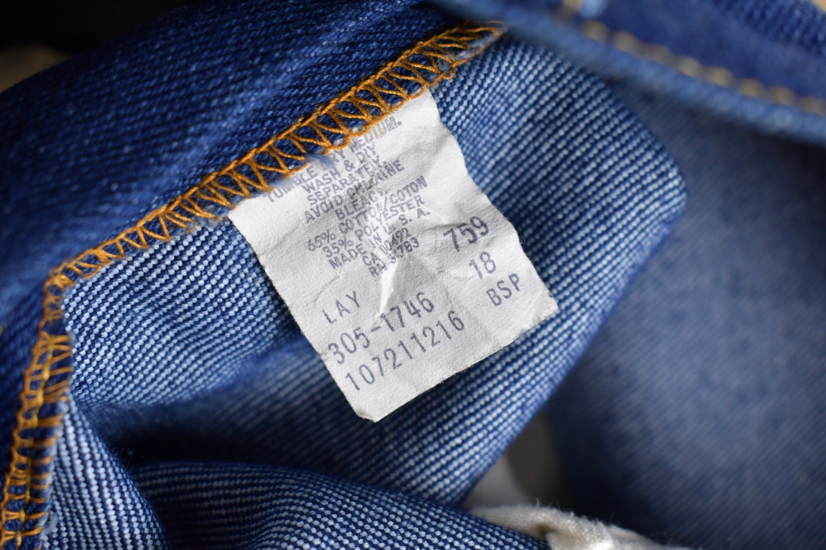 Vintage 1970s Lee Women's Jeans Size 30 x 27